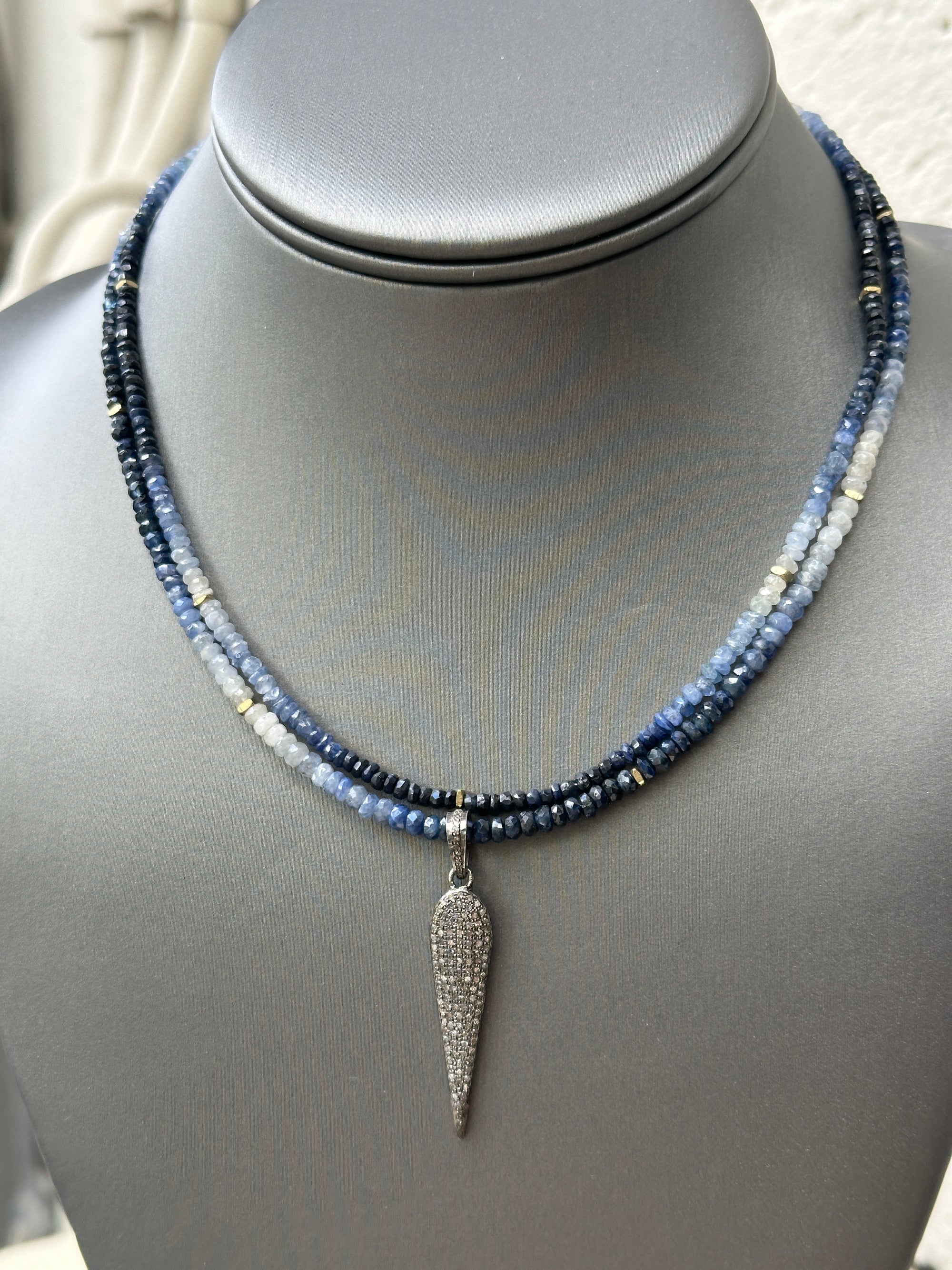 Faceted Gemstone Necklaces