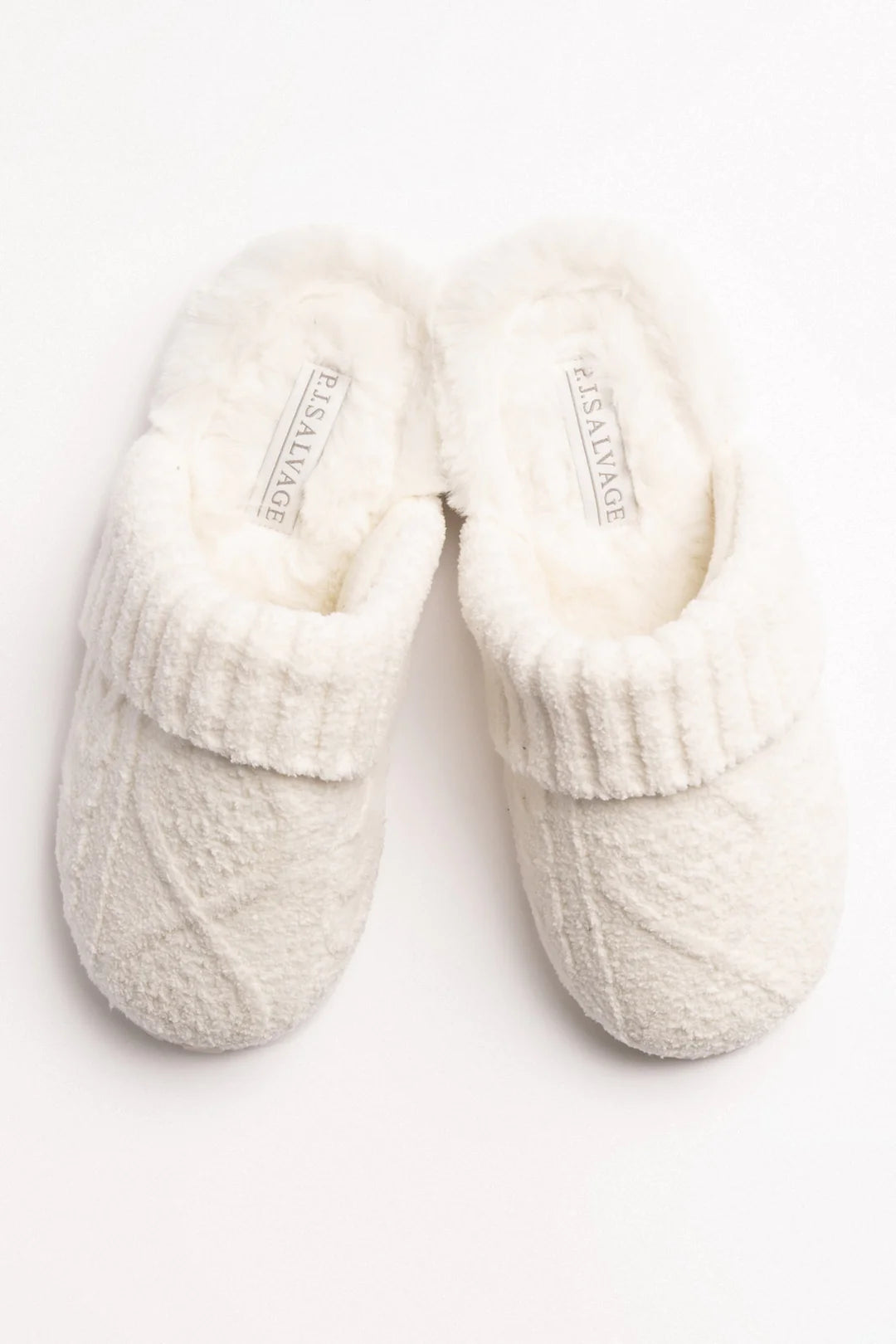 Cable Knit Slippers