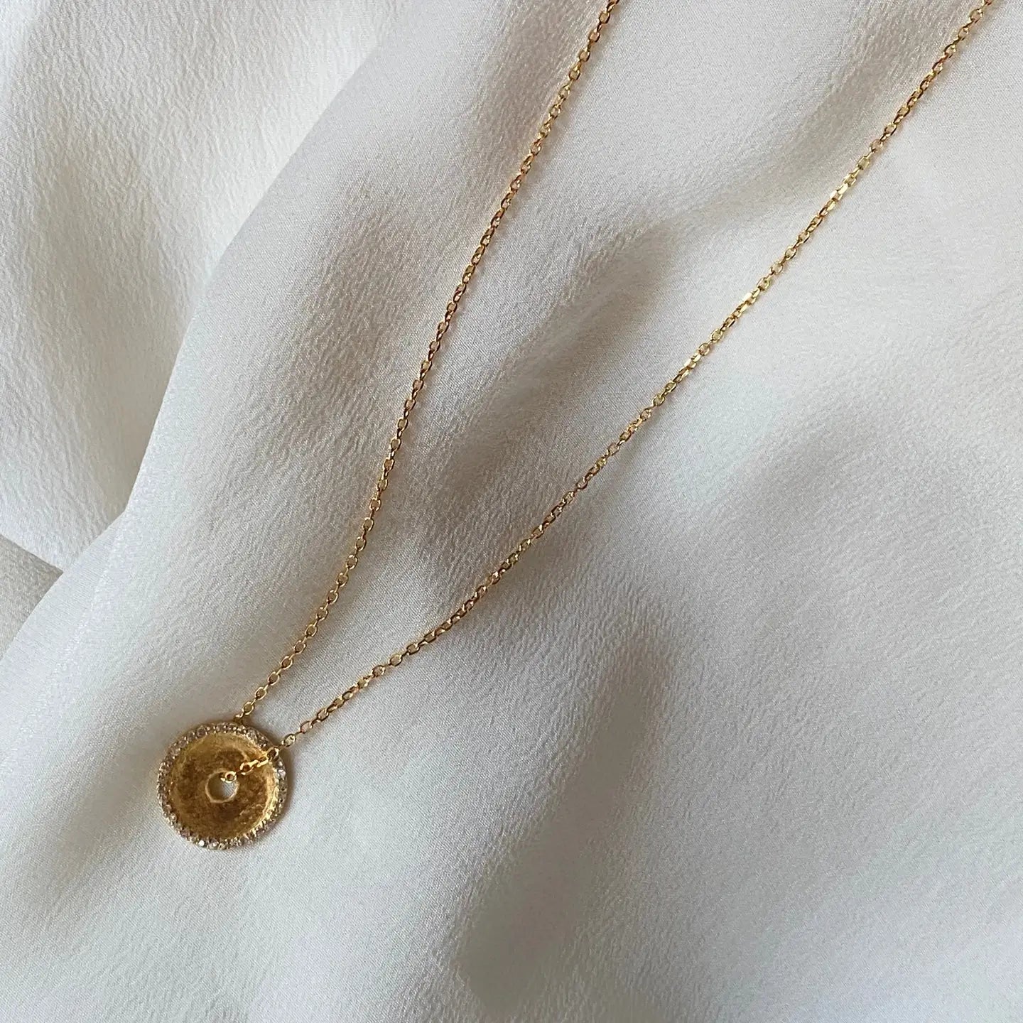 Sofia Disc Necklace