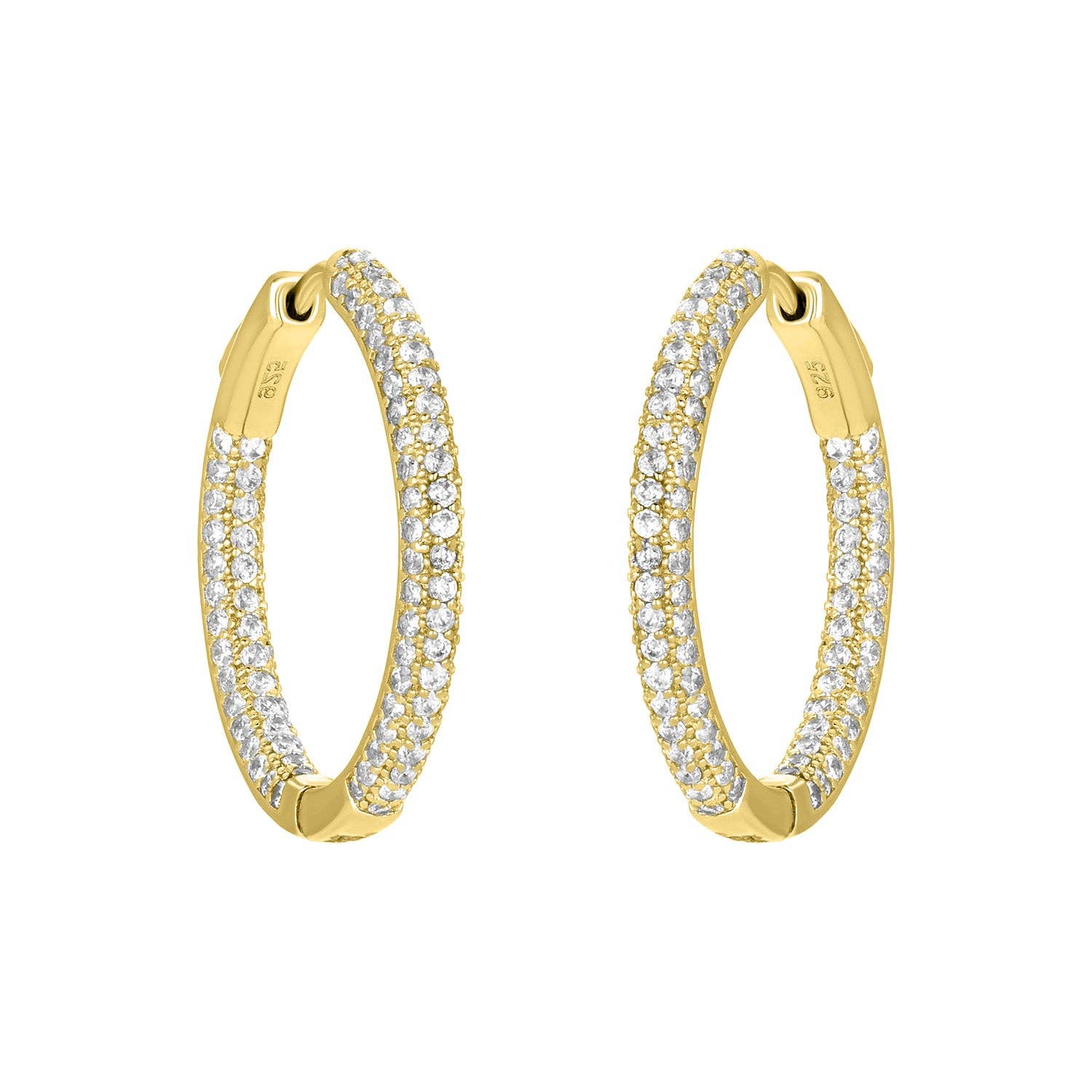 Eliette Pave Hoops