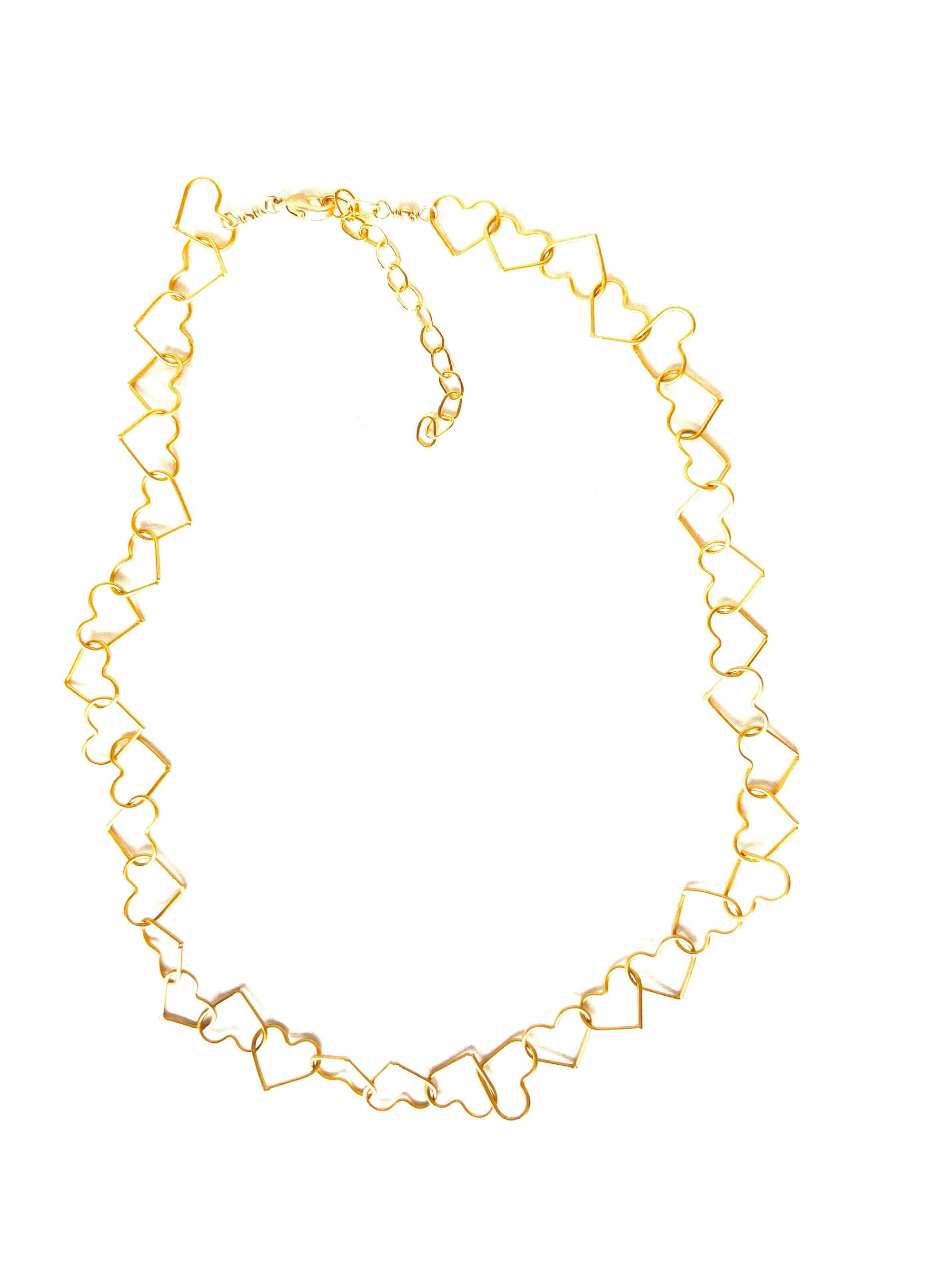 Heart Links Necklace