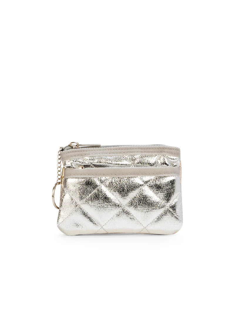 Gold & Silver Travel Wallet