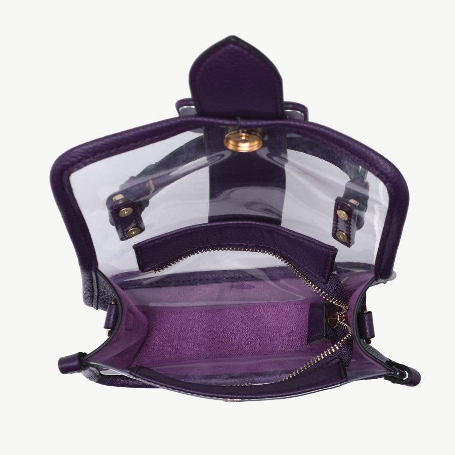 Toni Clear Crossbody Bag