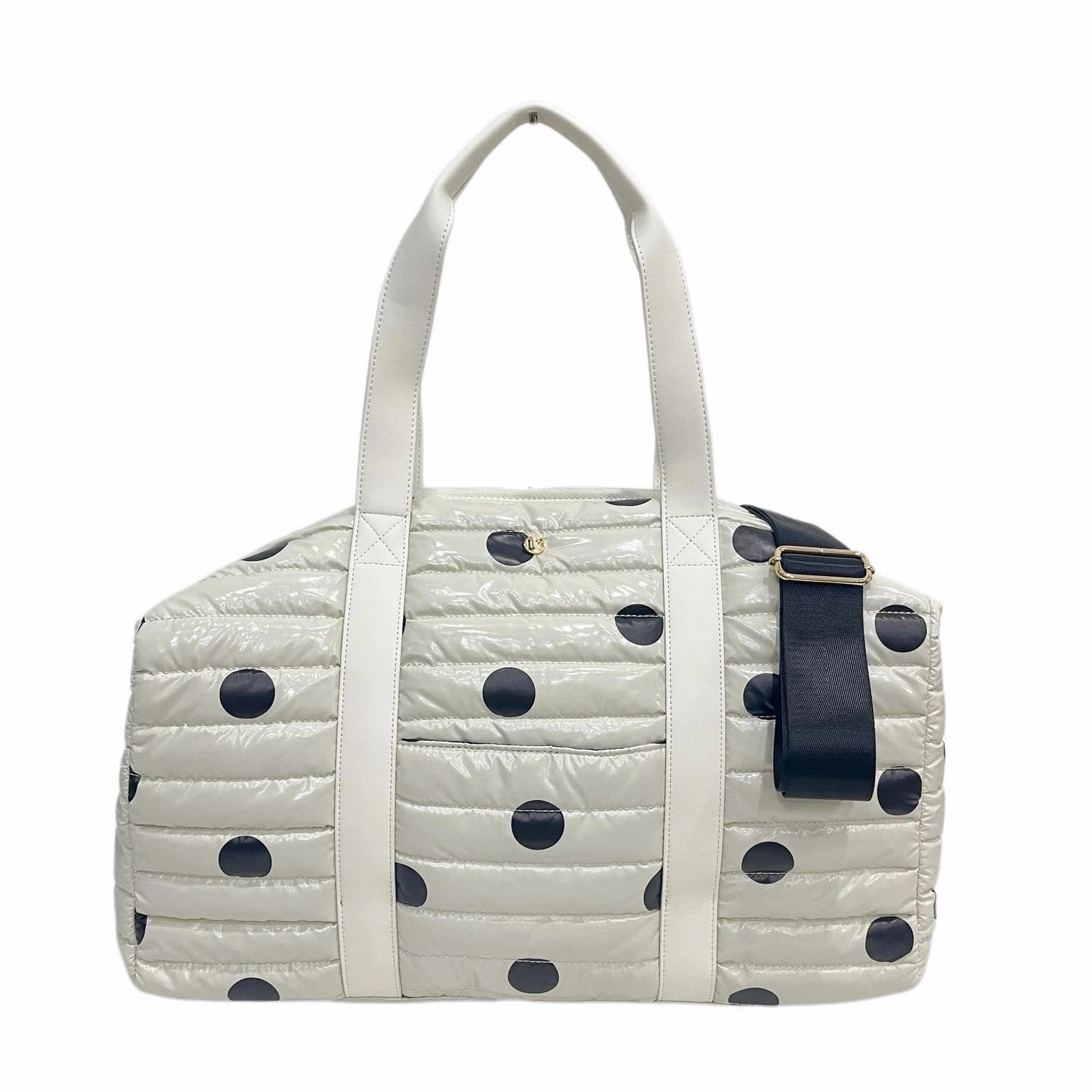 The Puffer Weekender Bag - Polka Dot