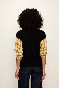MOCK NECK SWEATER SHELL