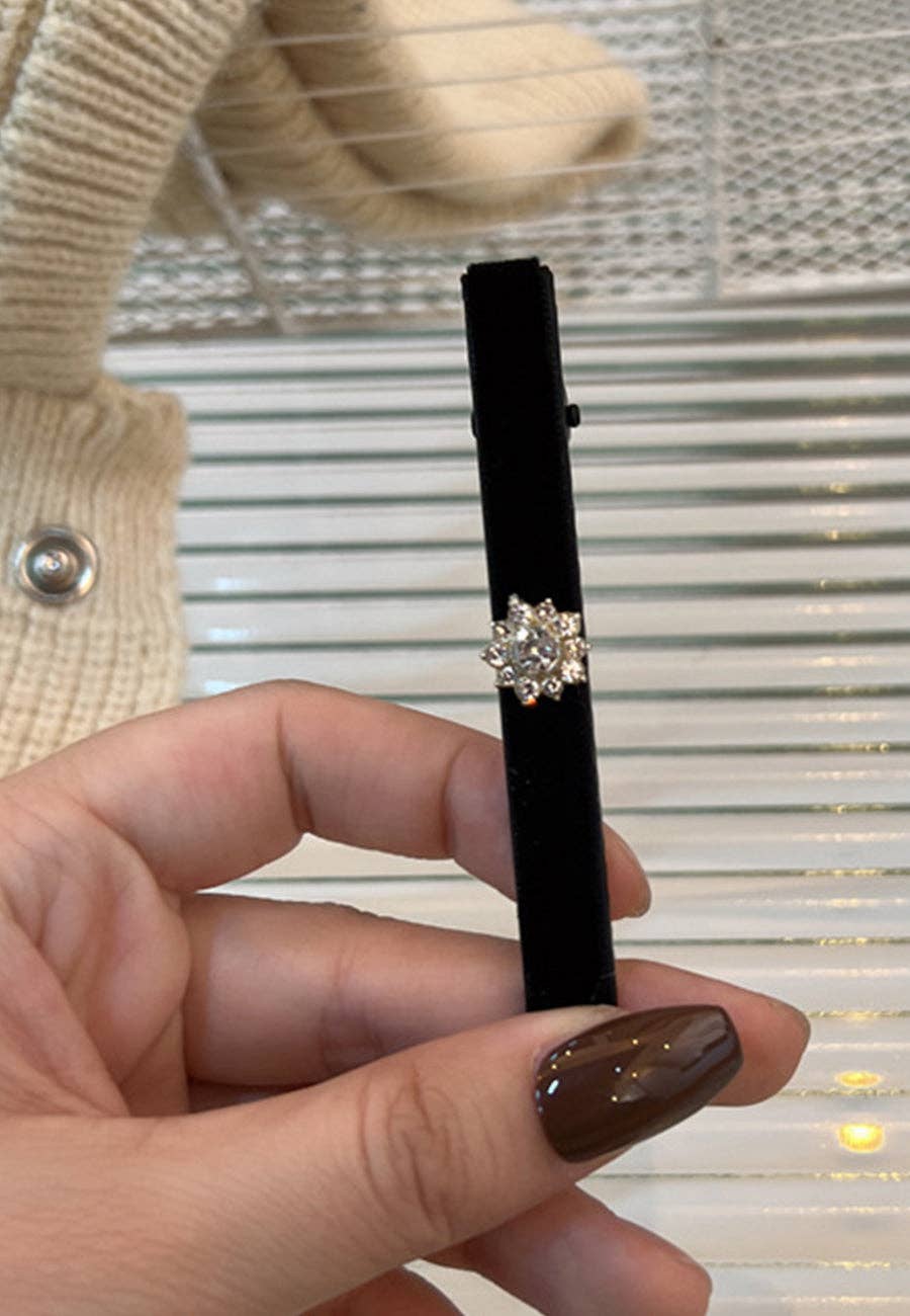 Vintage Crystal Hair Barrette