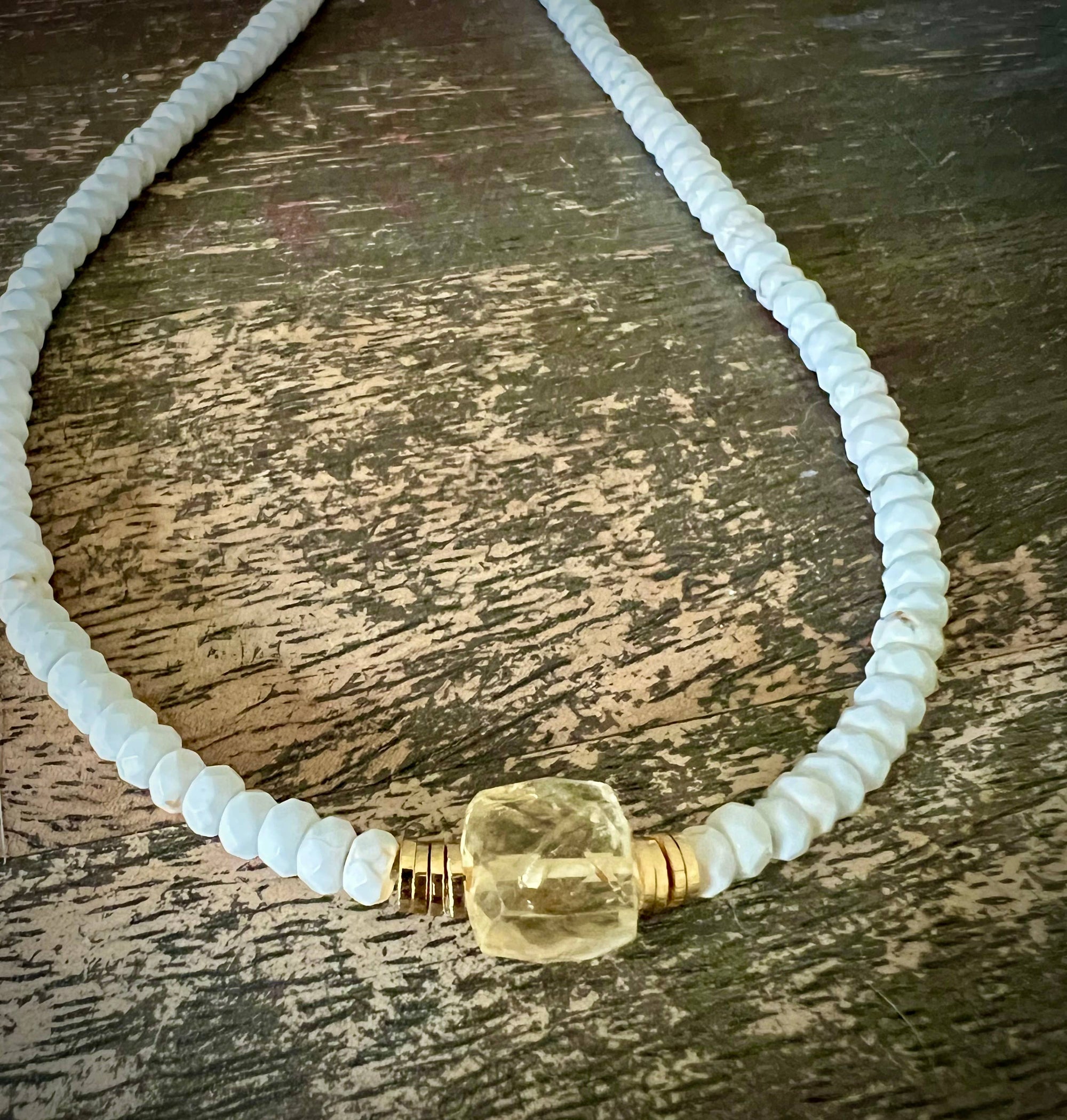 Mykonos Stone Necklace