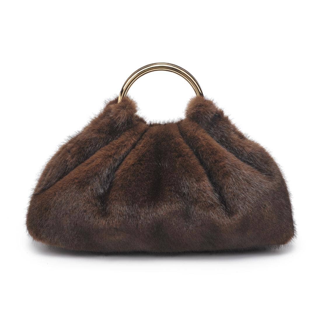 Keala Faux Fur Evening Bag