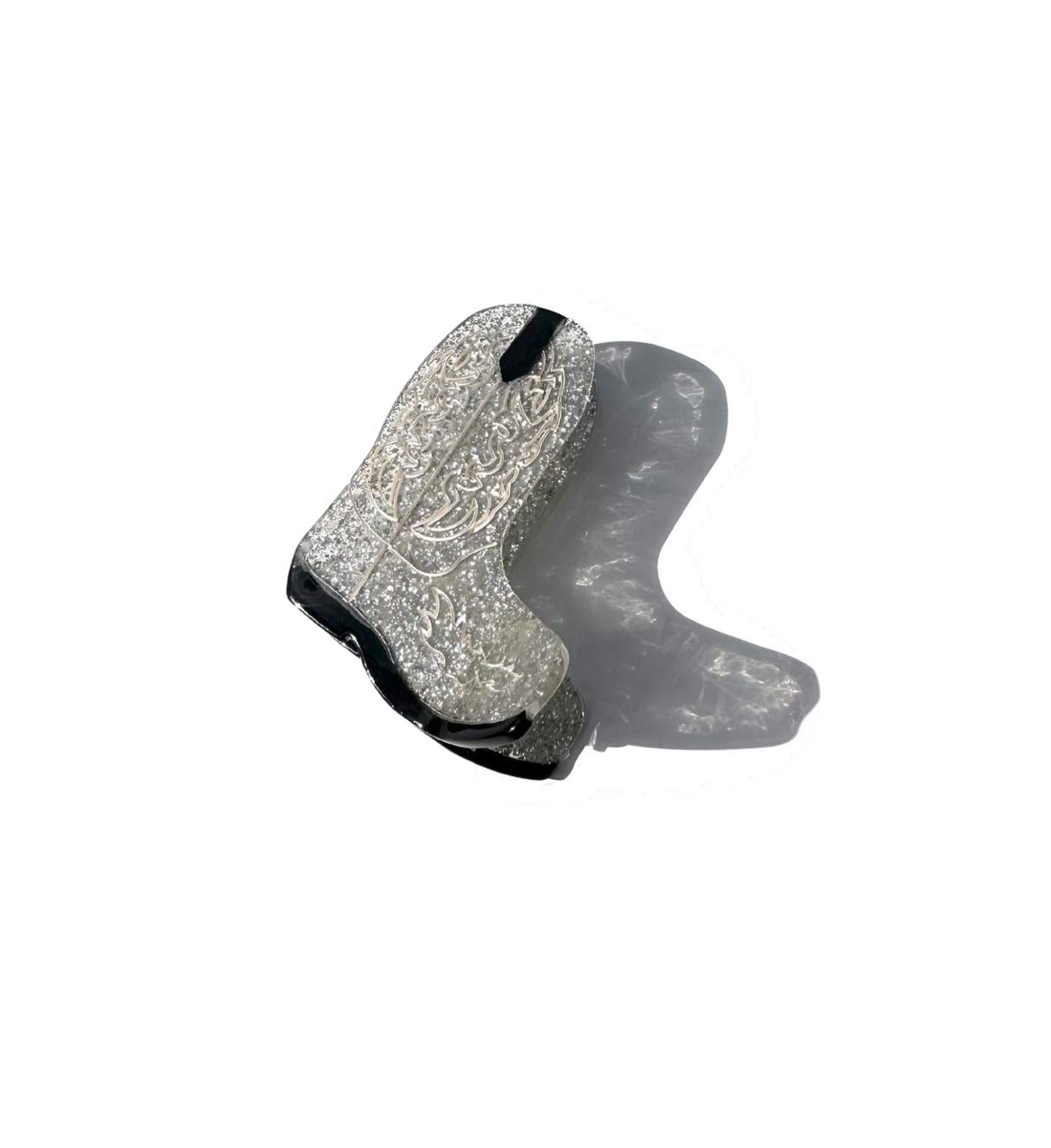 Western Cowboy Boot Hair Clip