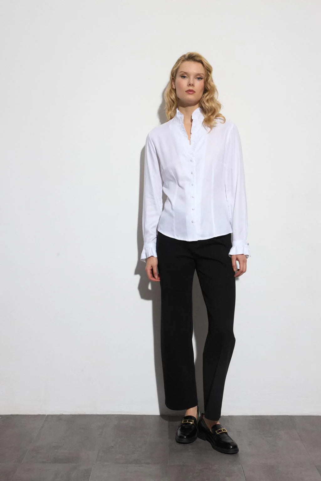 Navona Ruffle Blouse