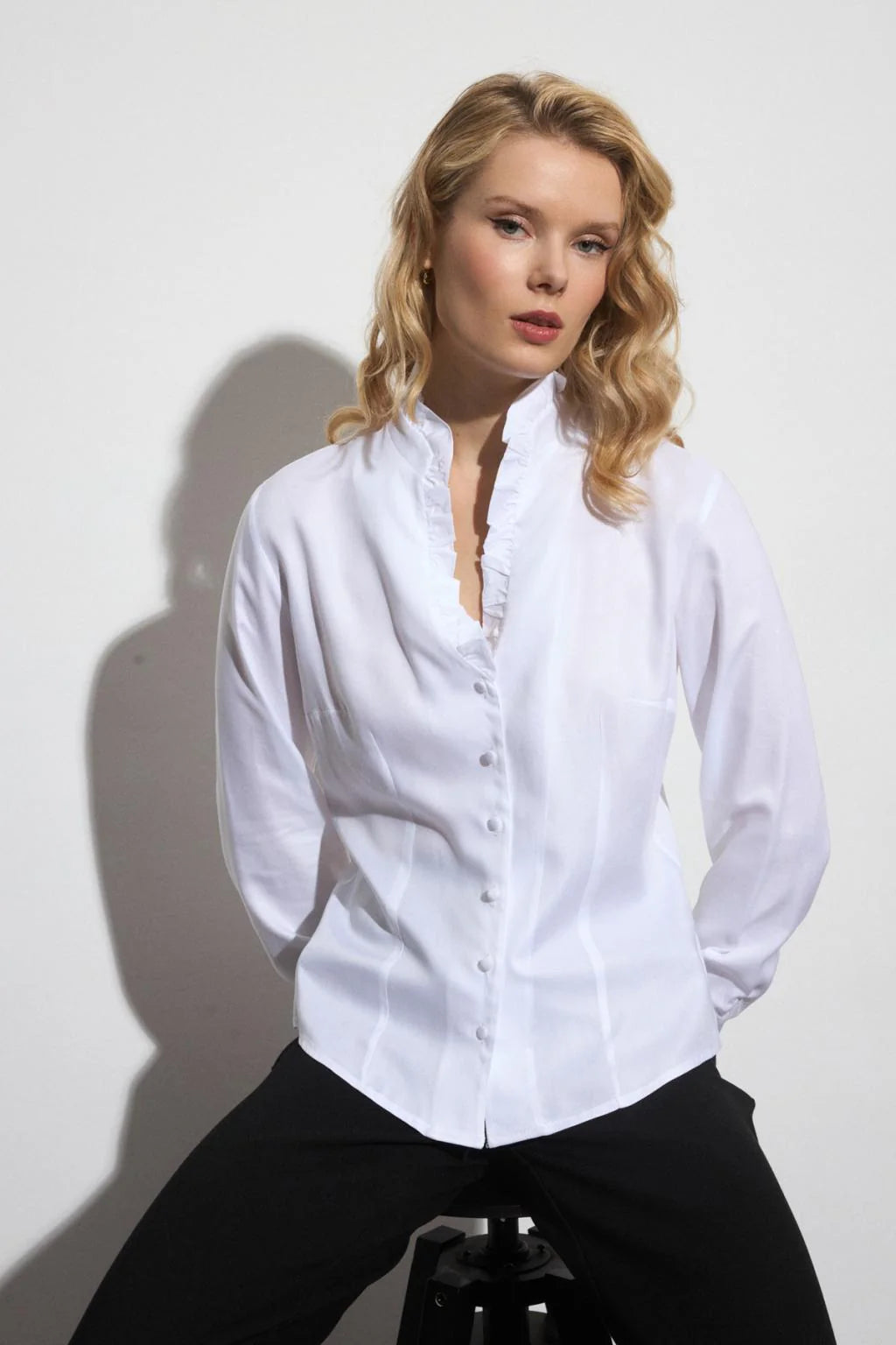 Navona Ruffle Blouse