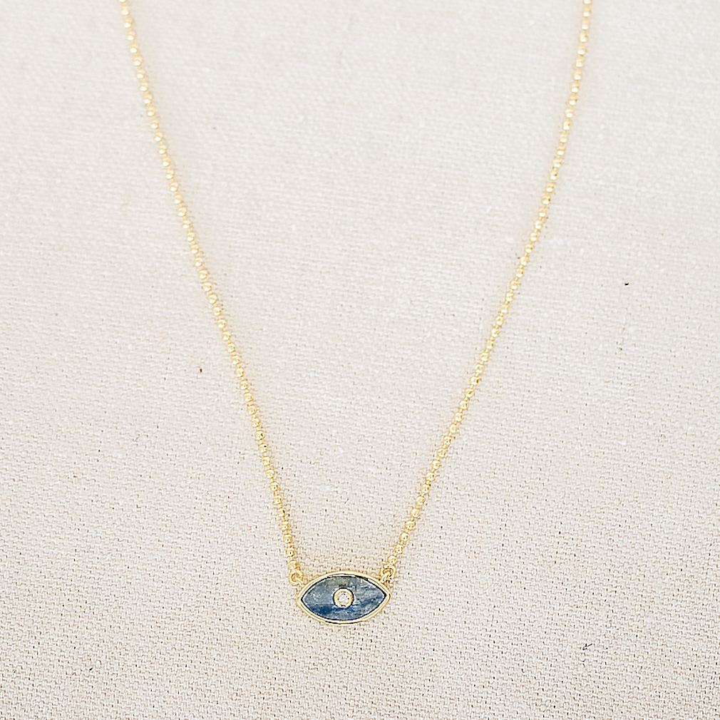 Gaze Necklace - Kyanite