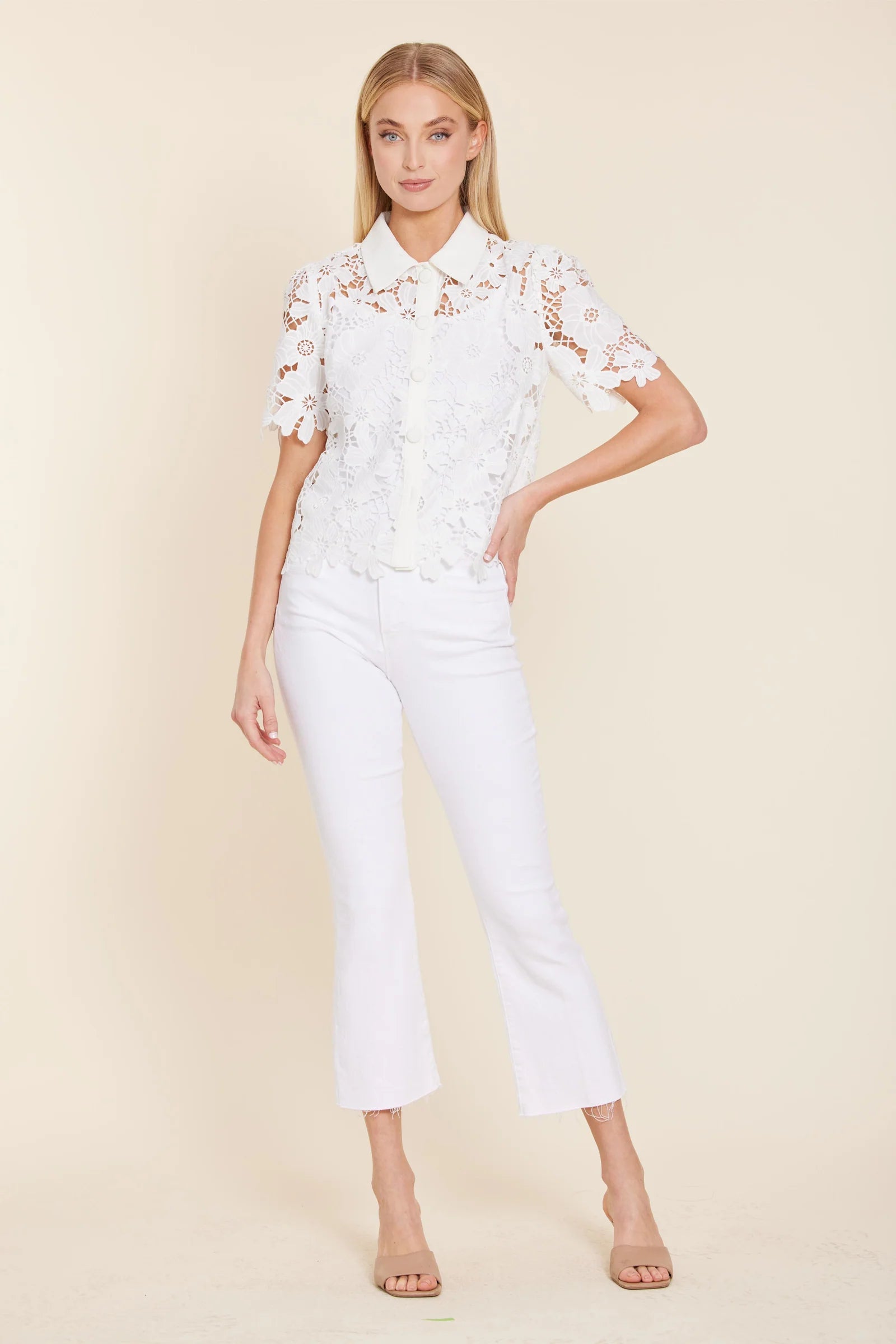 Lace Short Sleeve