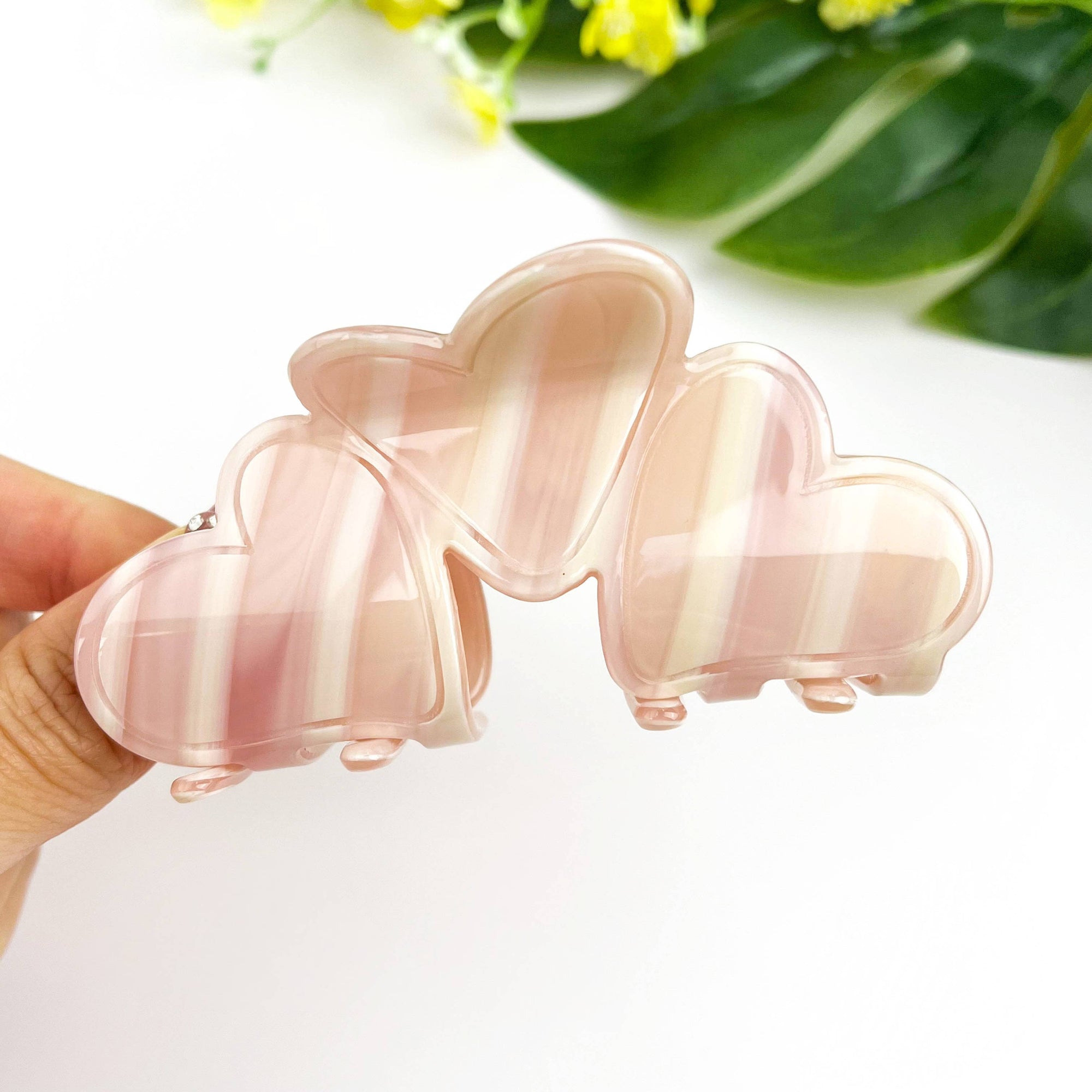 Heart Hair Claw Clip