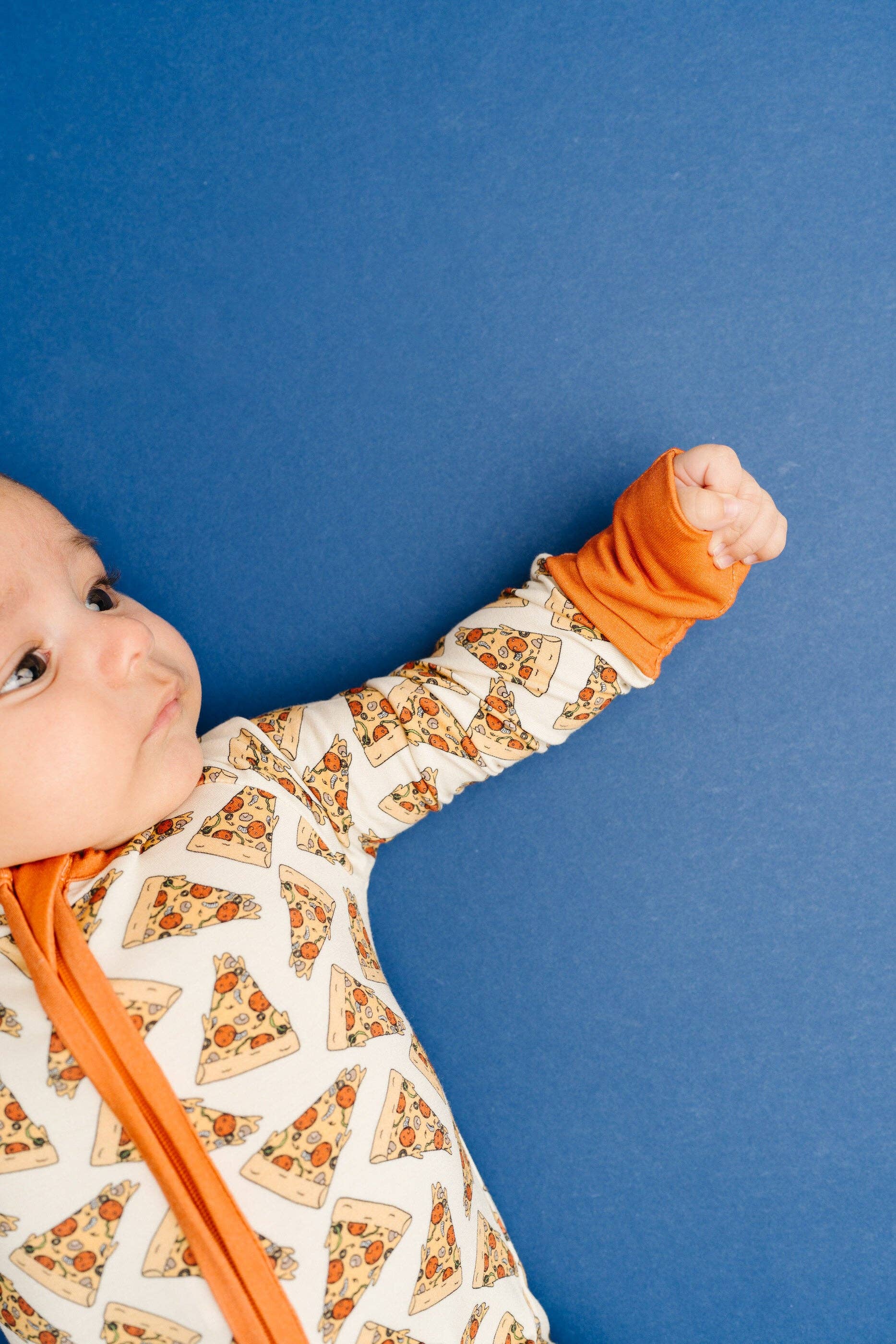 Baby Bamboo Sleeper - Pizza Please