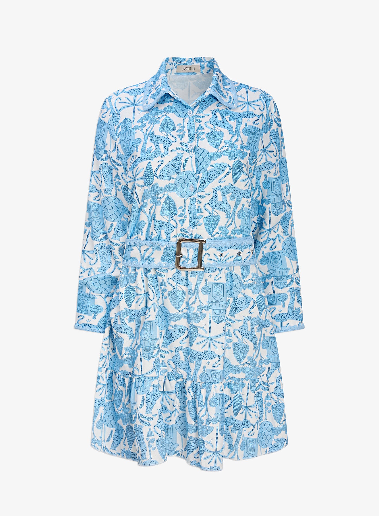 Blue Toile