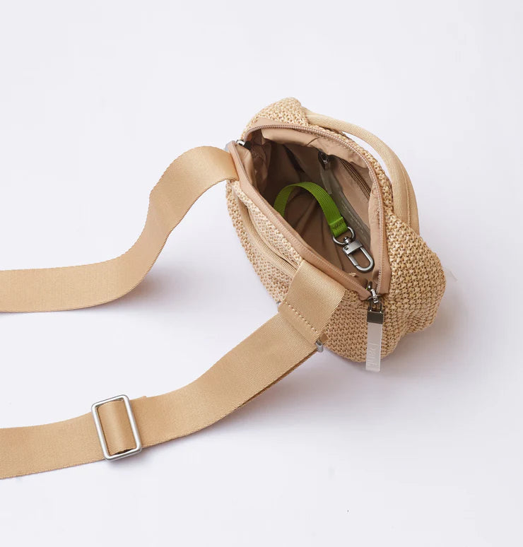 Bonnie Mini Crossbody Bag - Straw