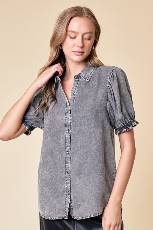 Puff Sleeve Shirt