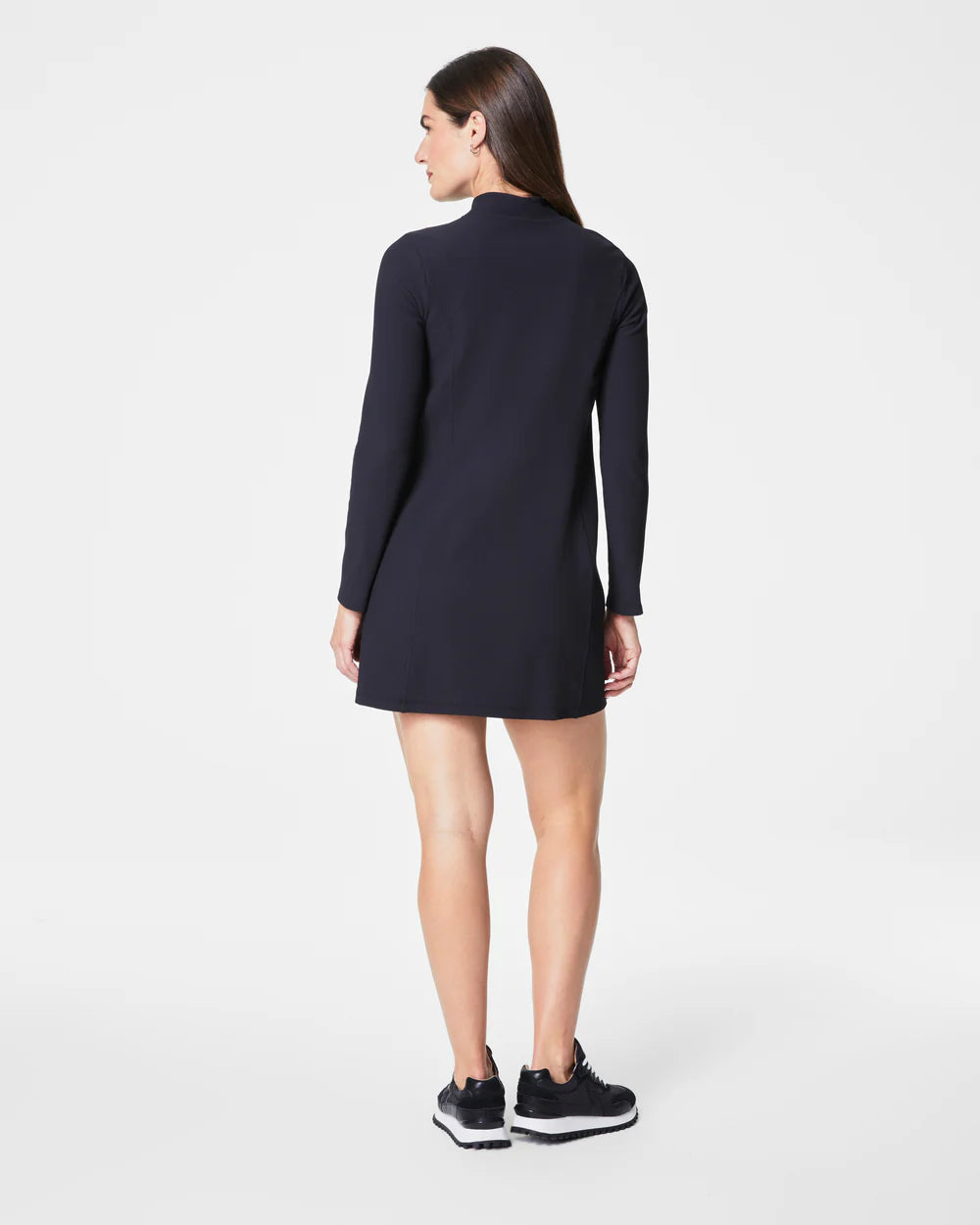 Ribbed Half Zip Dress