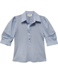 Camden Contrast Henley Top