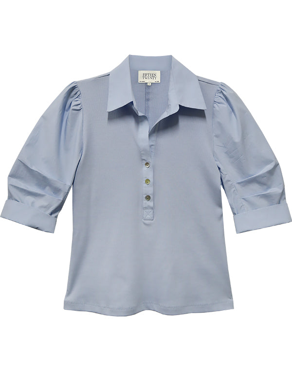 Camden Contrast Henley Top