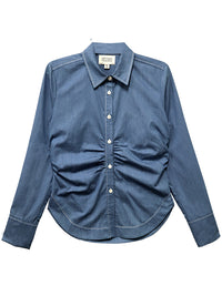Norlyn Side Shirred Shirt