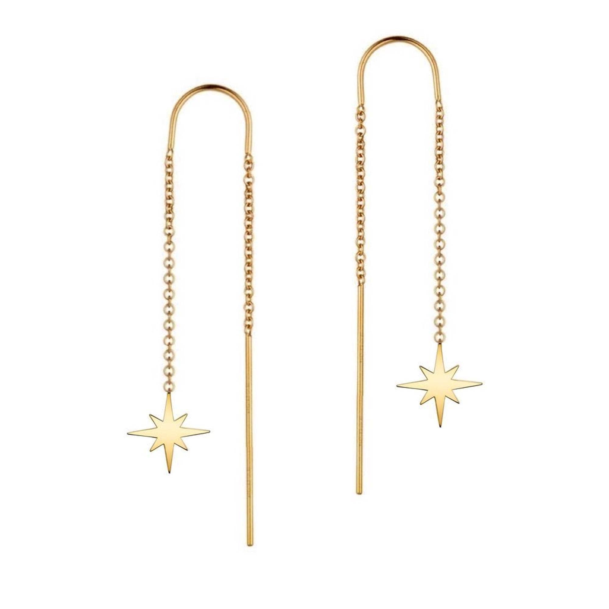 Starburst Threader Earrings