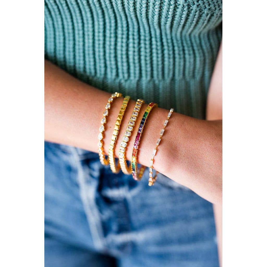 Francis 18K Square Bracelet