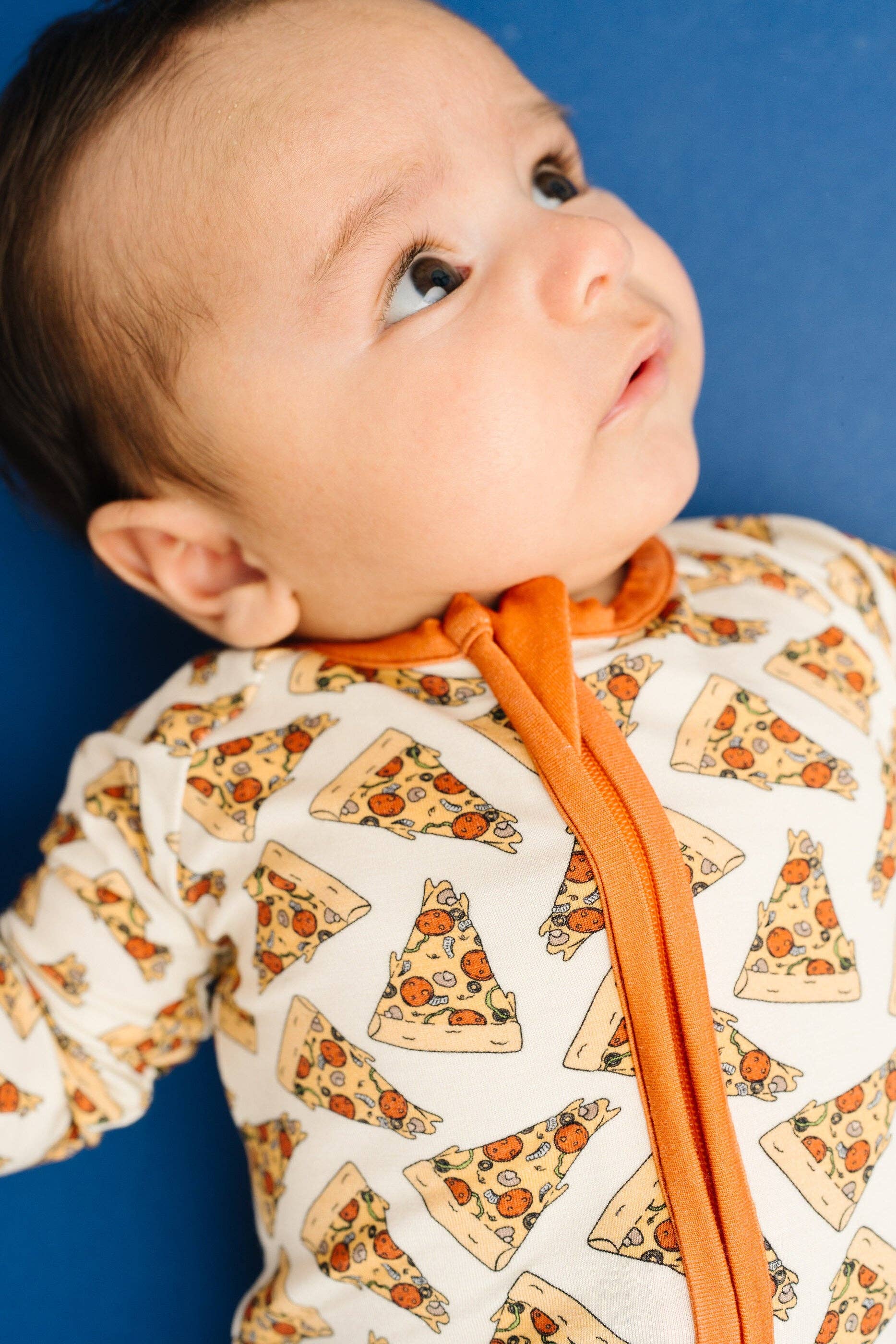 Baby Bamboo Sleeper - Pizza Please