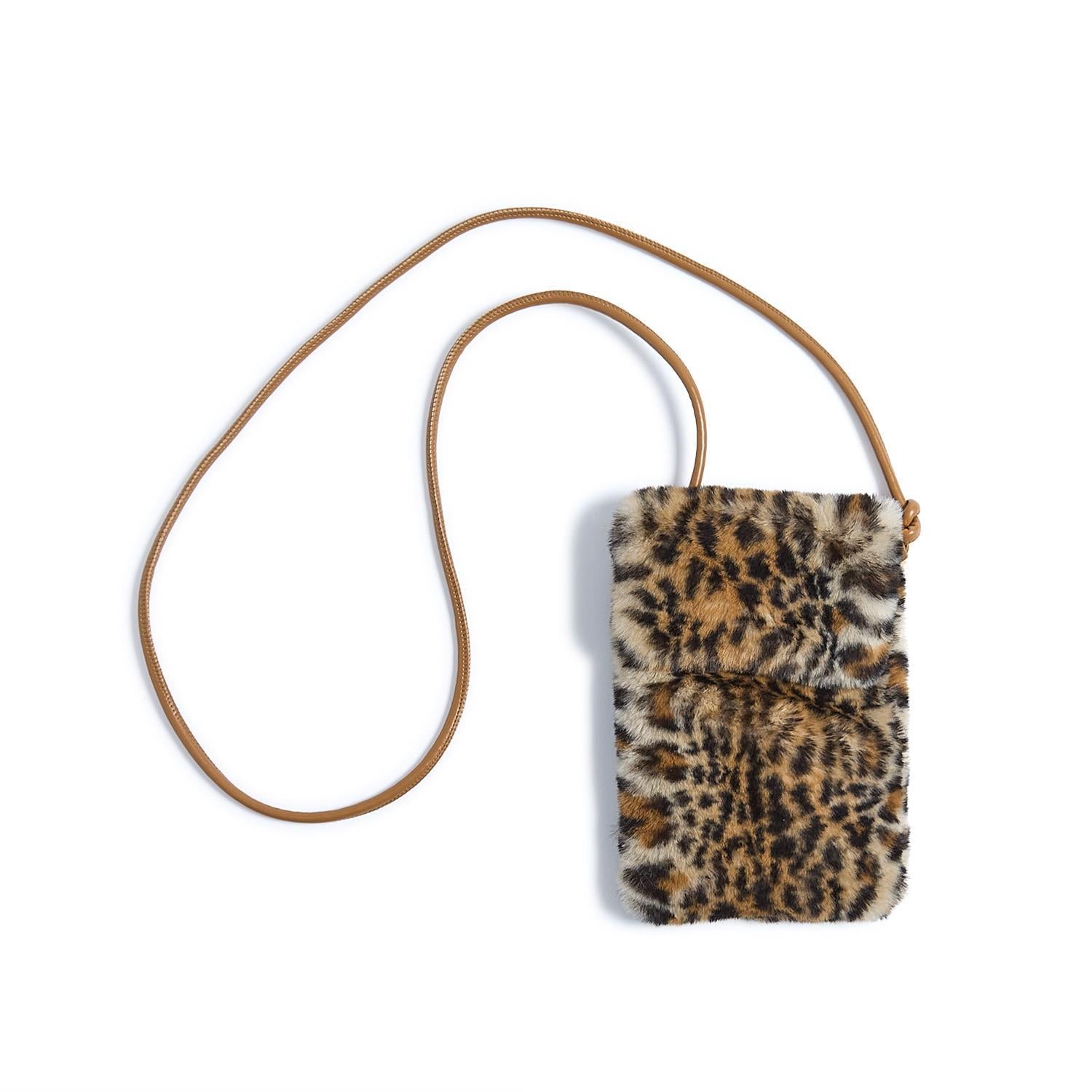 Faux Fur Crossbody Bag
