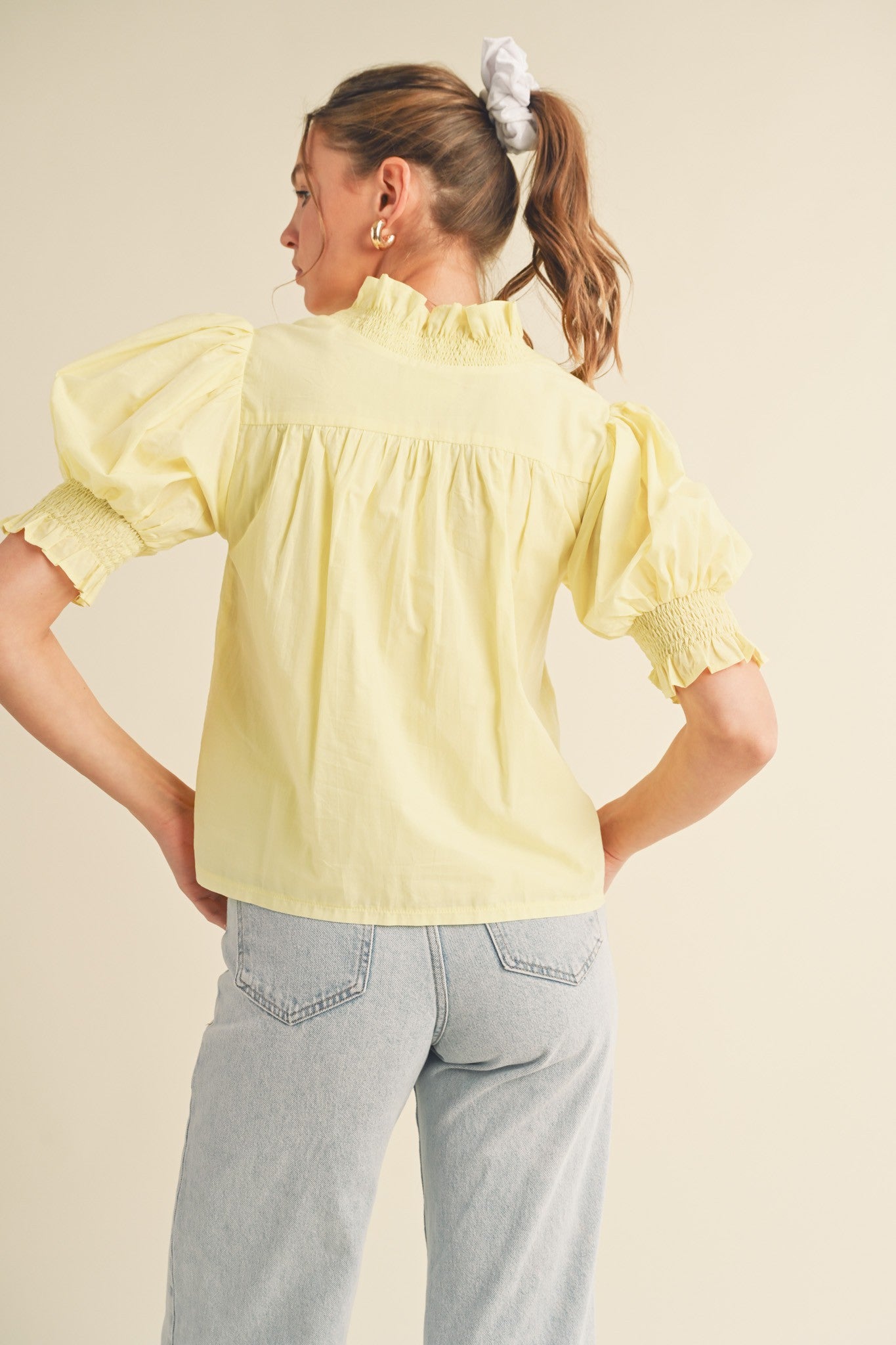 Buttercup Ruffle Top