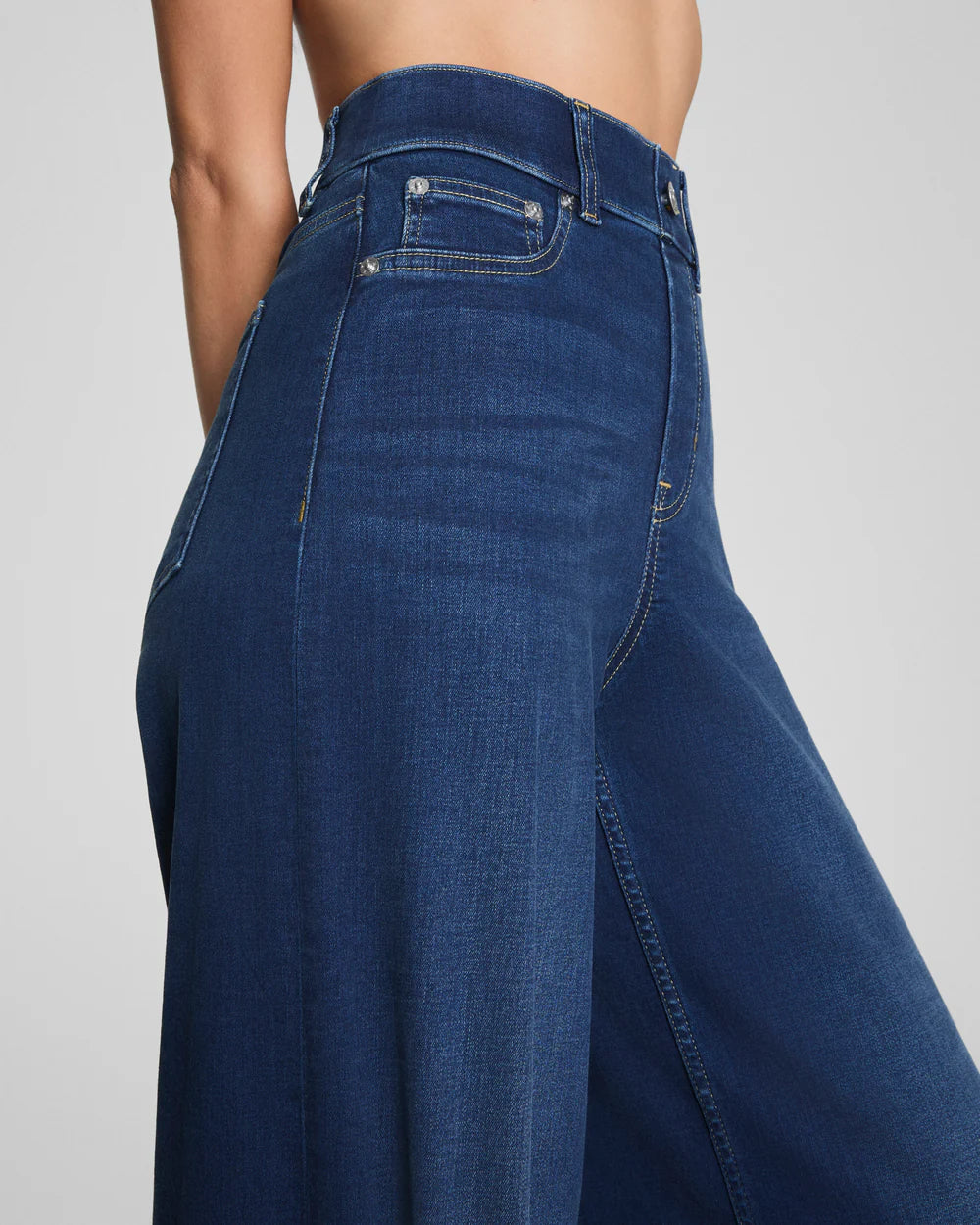 SPANXshape™ Wide Leg Jeans
