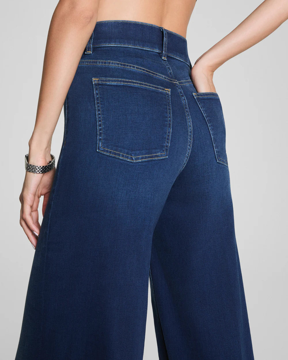 SPANXshape™ Wide Leg Jeans