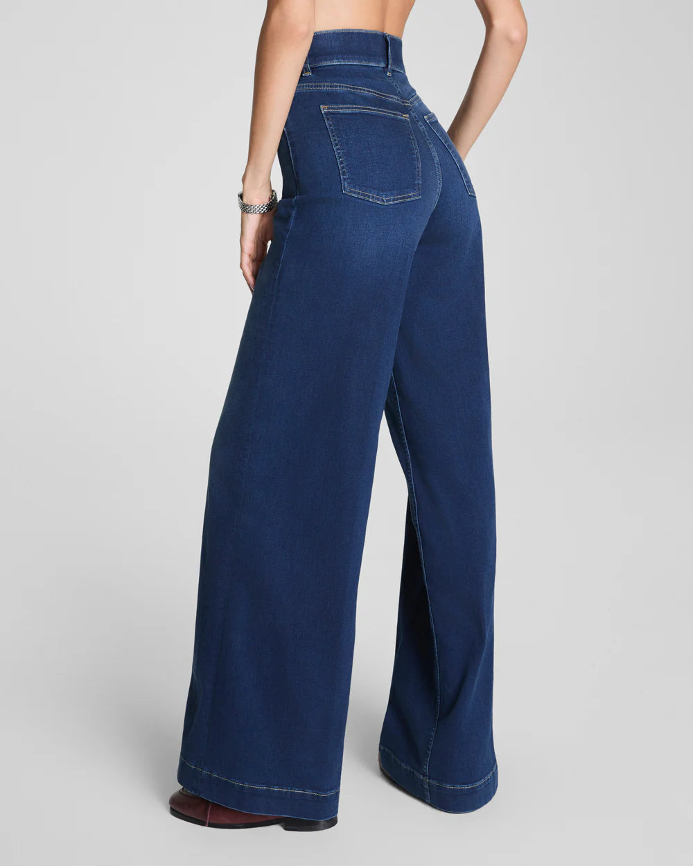 SPANXshape™ Wide Leg Jeans