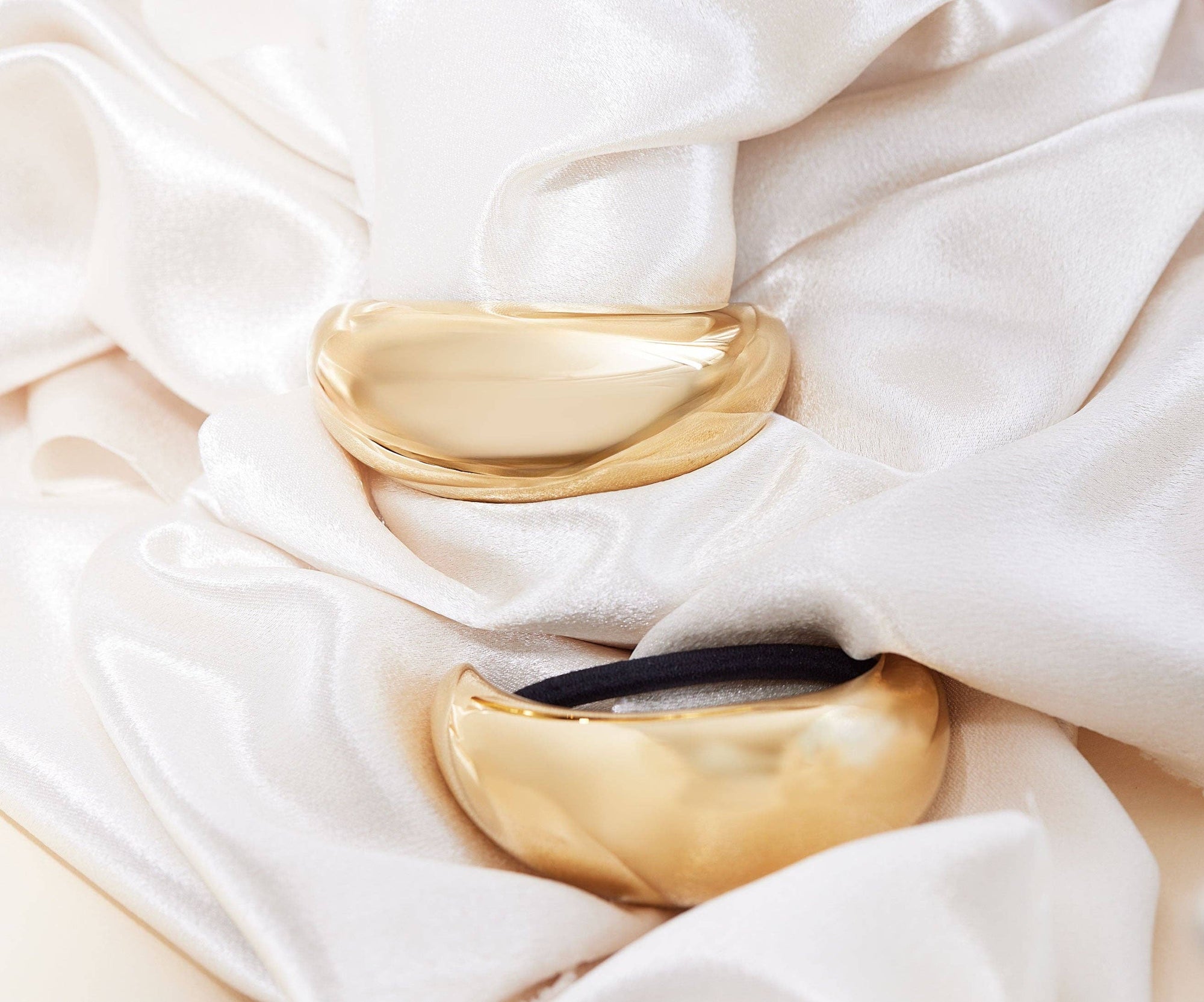 Glossy Dome Arch Hair Tie