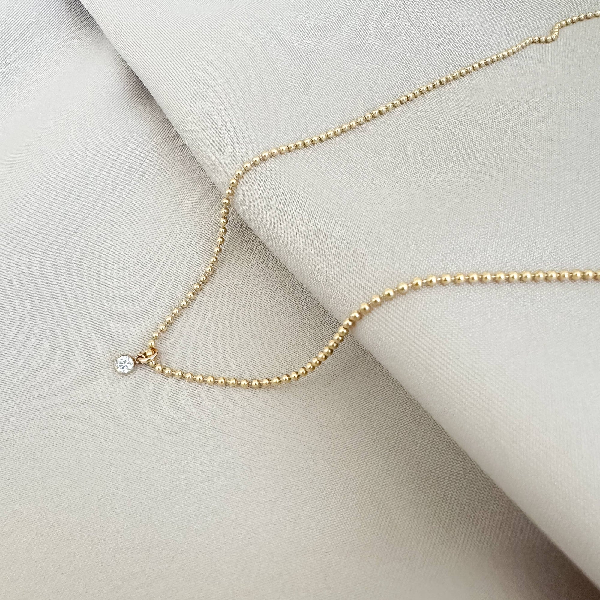 Solitaire Necklace