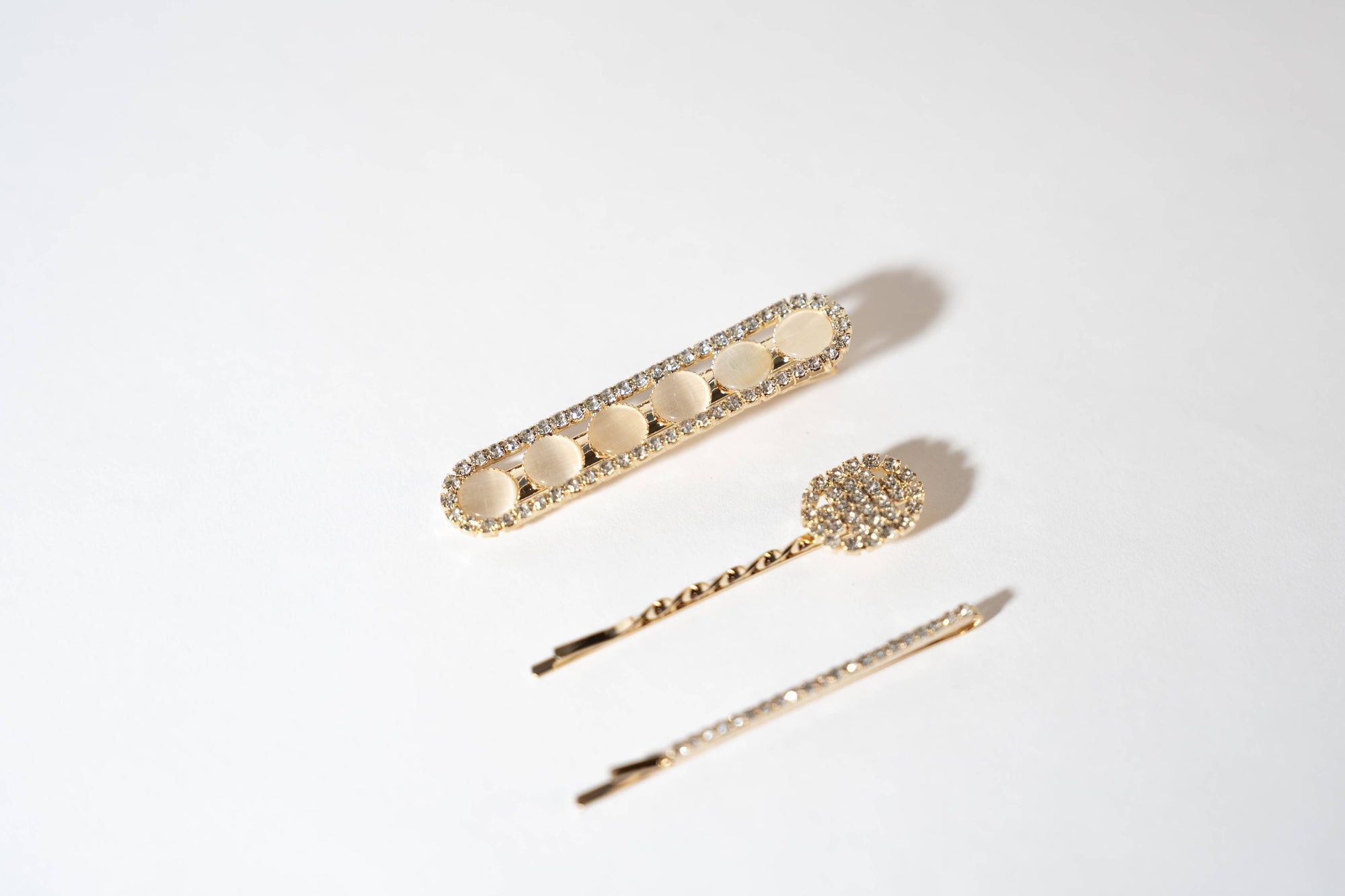 Festive Crystal Hair Pins