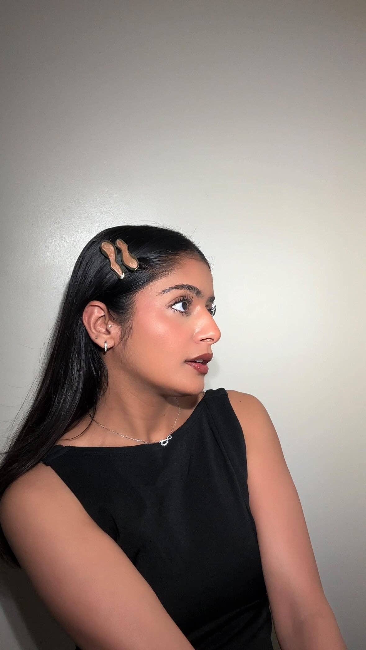 Abstract Resin Hair Pin