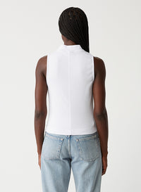 CHIARA DRAPE NECK TANK
