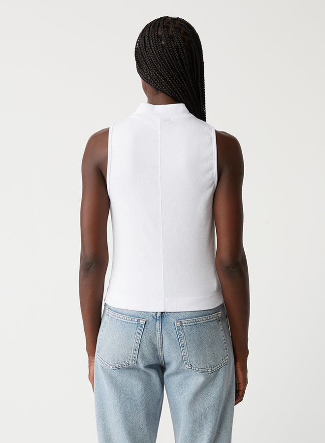 CHIARA DRAPE NECK TANK