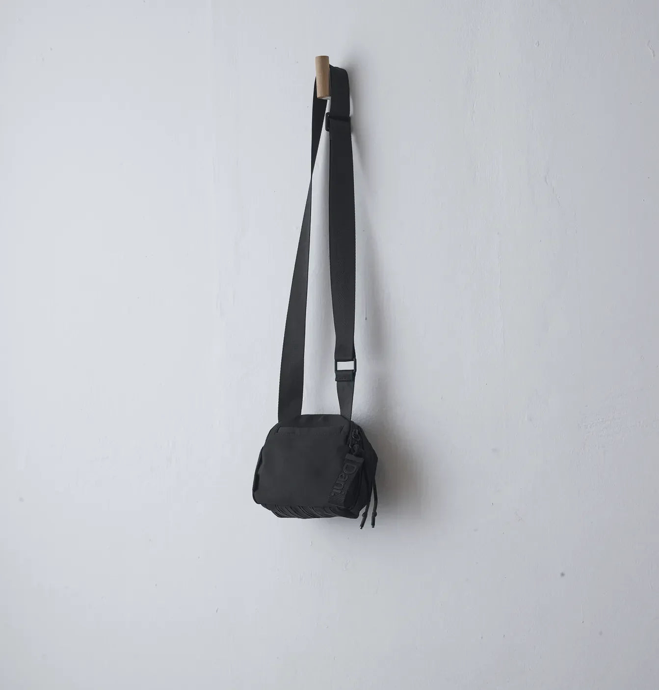 Frankie Mini Crossbody Bag - Pleated Black