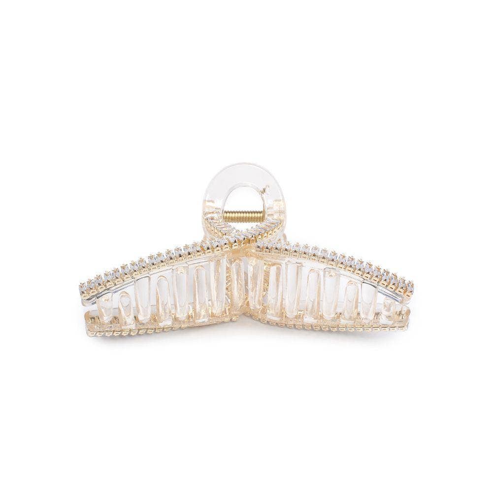 Jeweled Hair Claw Clip