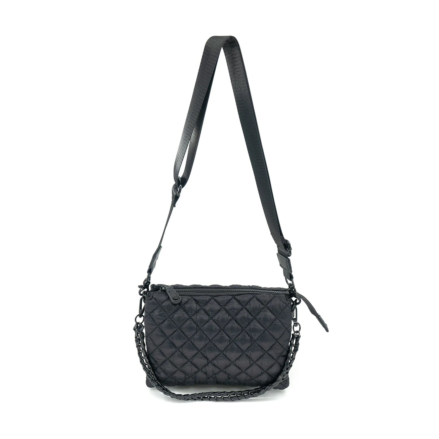 Quilted Crossbody Convertible Bag