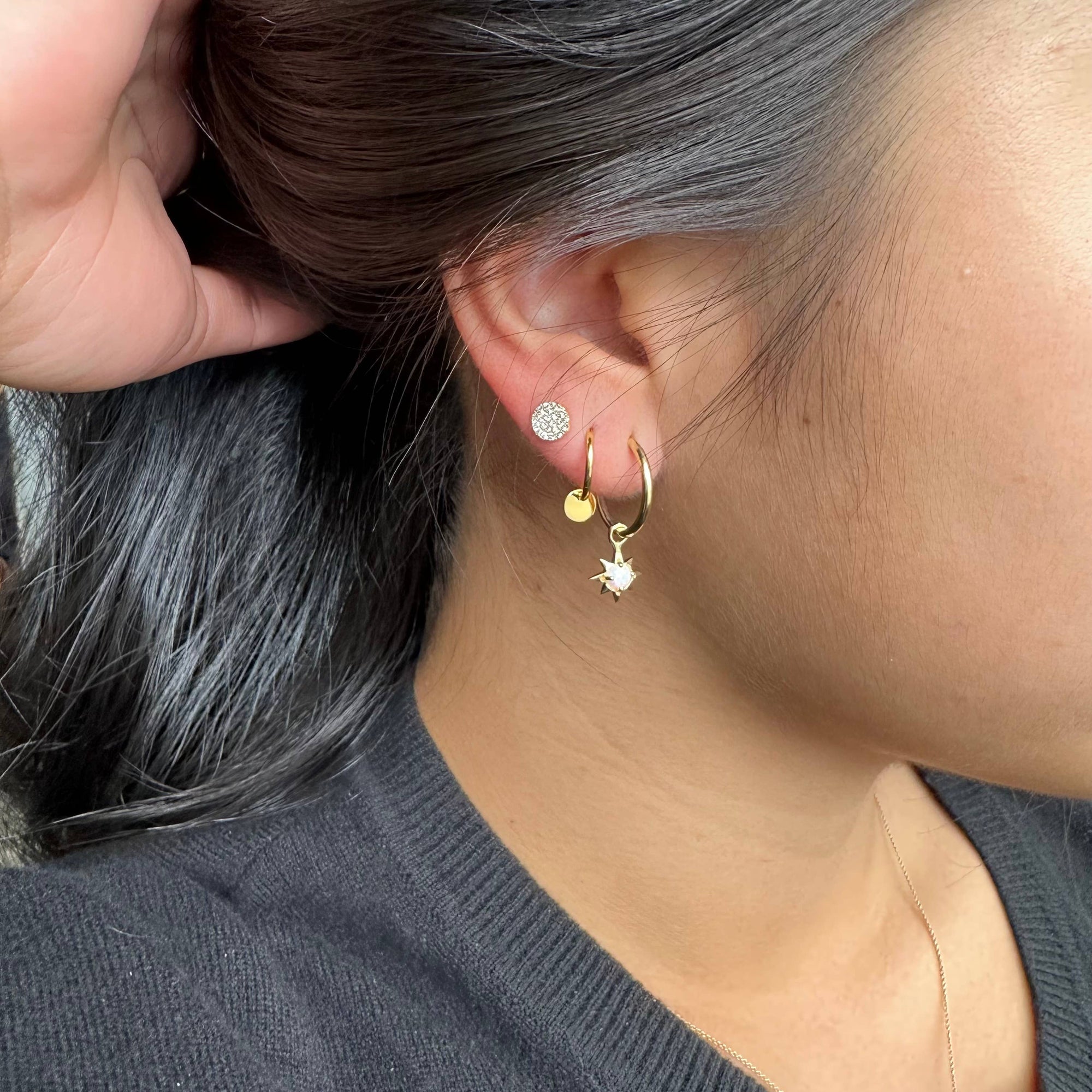 Dazzling Full Circle Studs