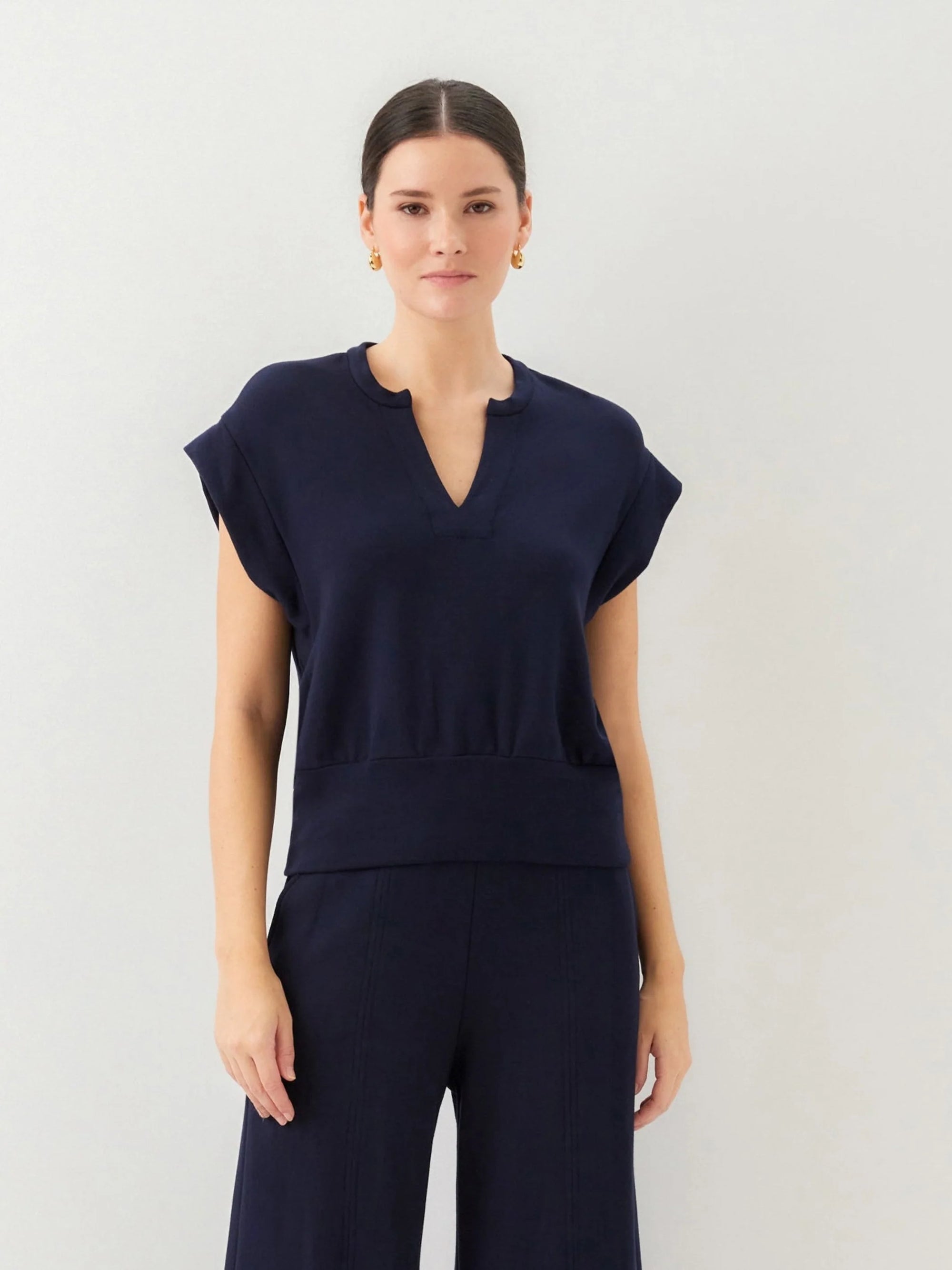 Morgan V Neck Top
