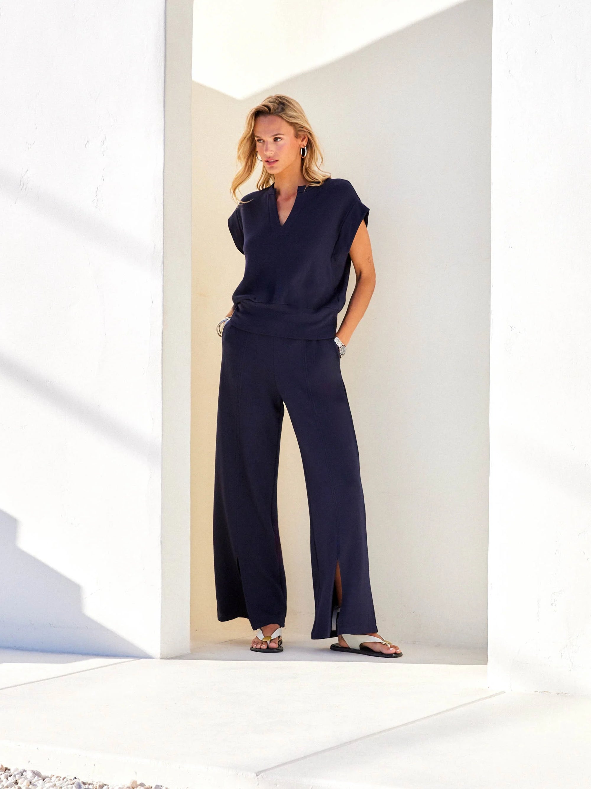 Morgan V Neck Top