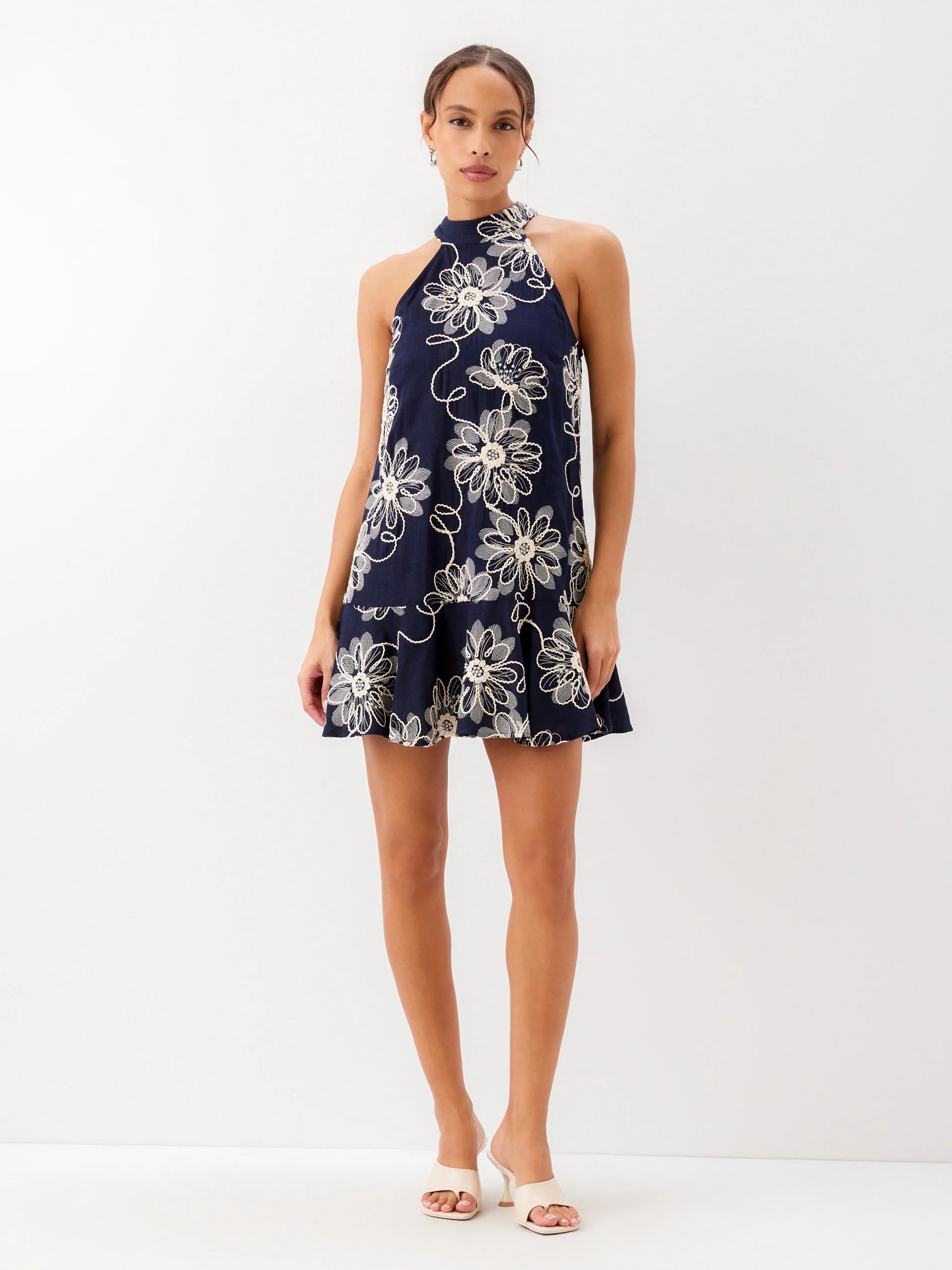 Brenda Embroidered Dress