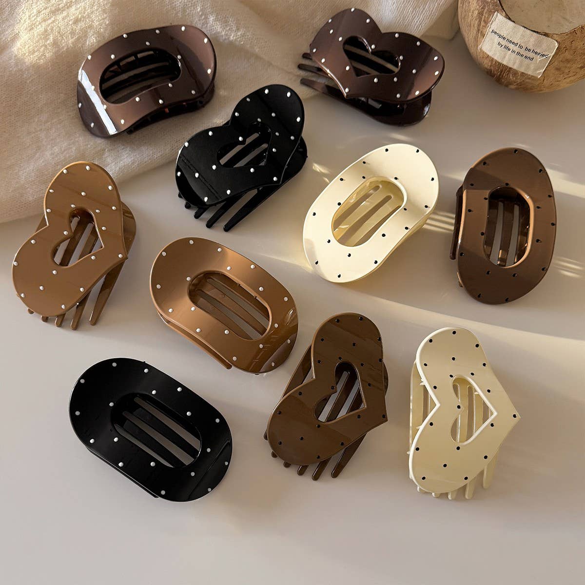 Flat Duckbill Claw Clip