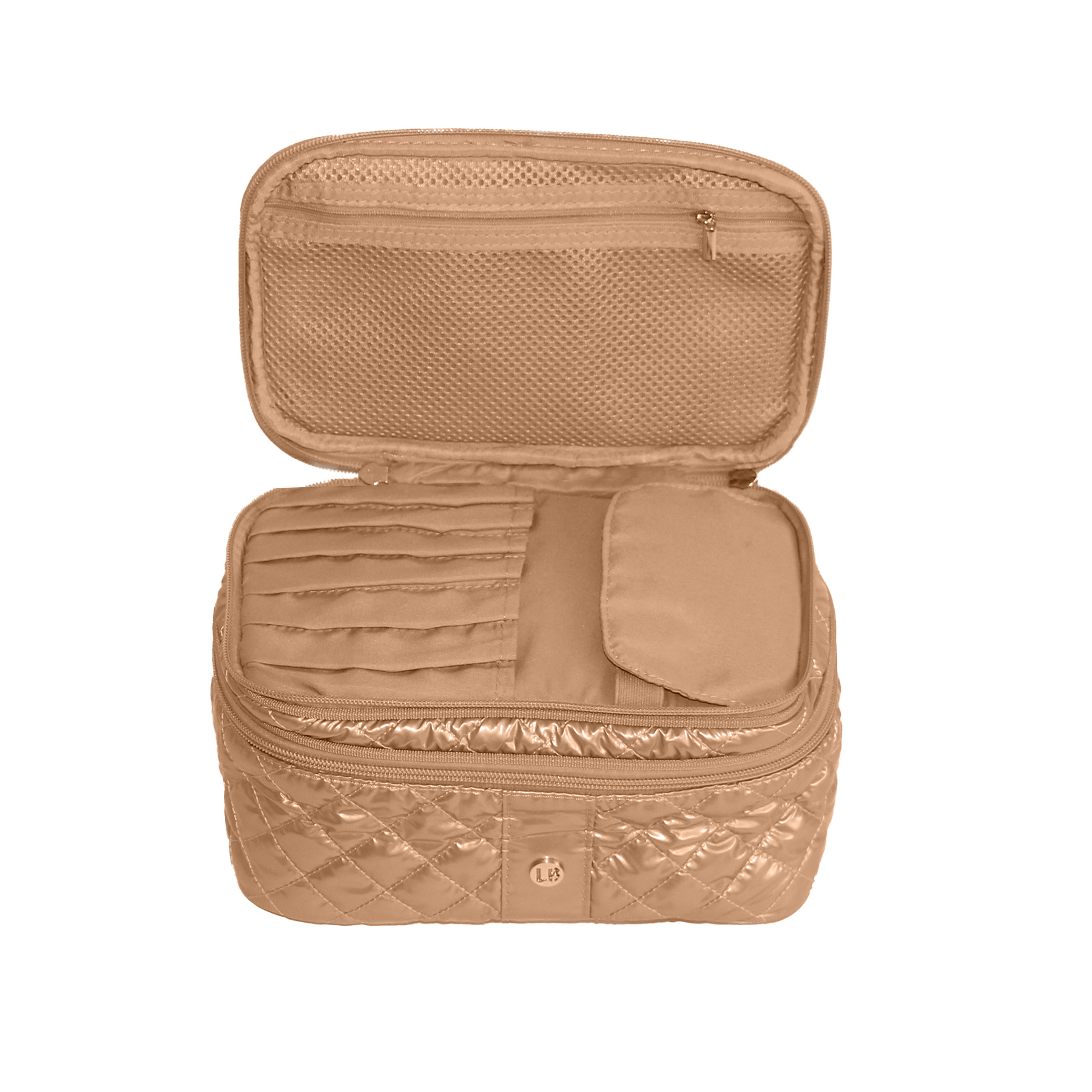 Glambox Cosmetic Case - Glossy Copper