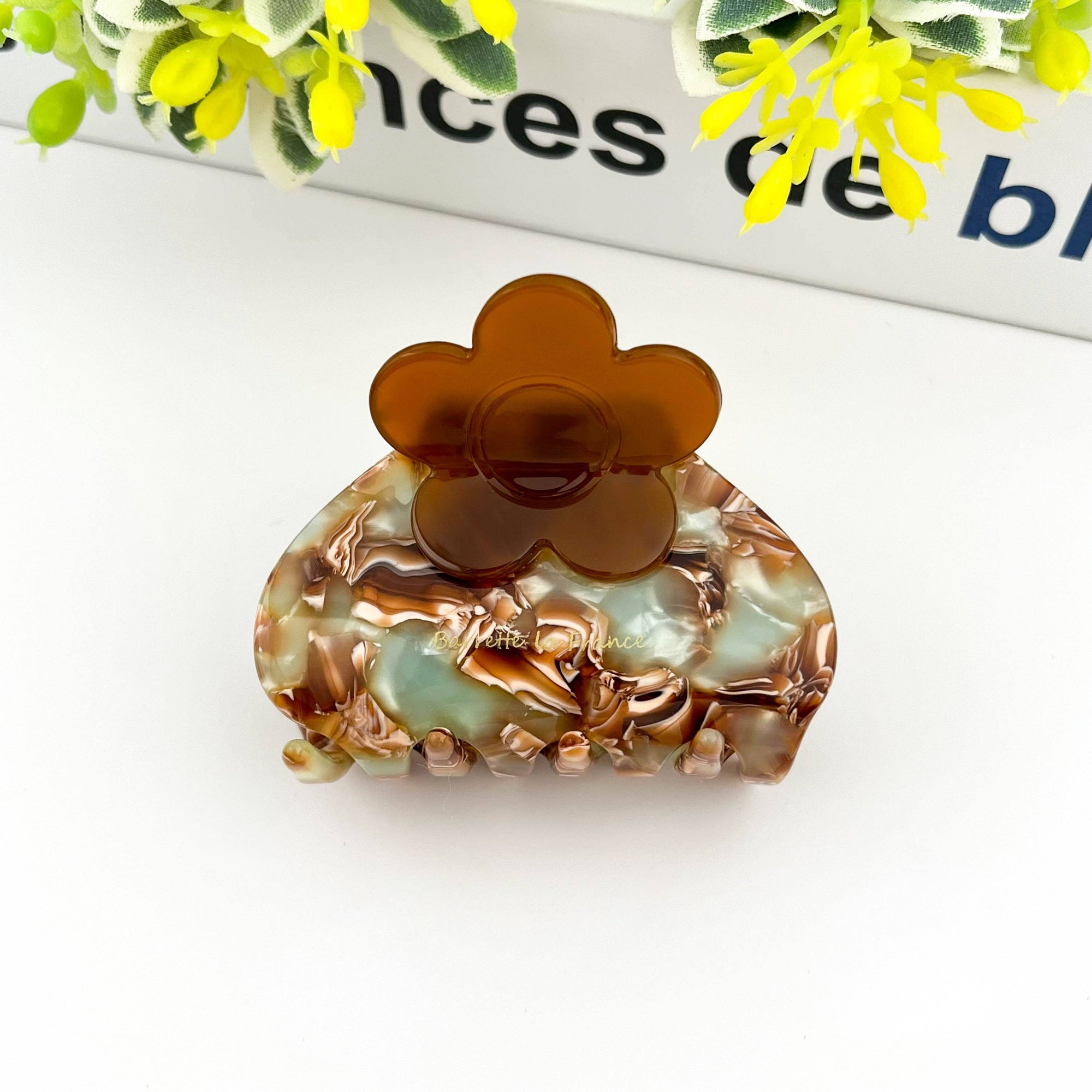 Flower Claw Clip